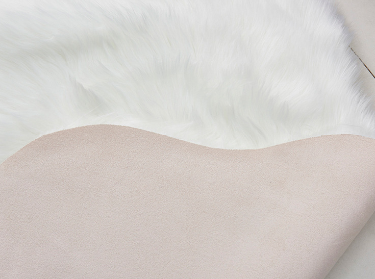 Irregular Shape Fur Rug