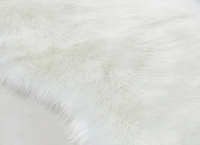 Irregular Shape Fur Rug