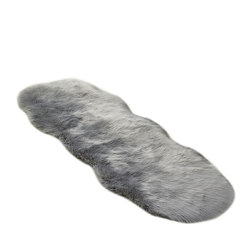Irregular Shape Fur Rug