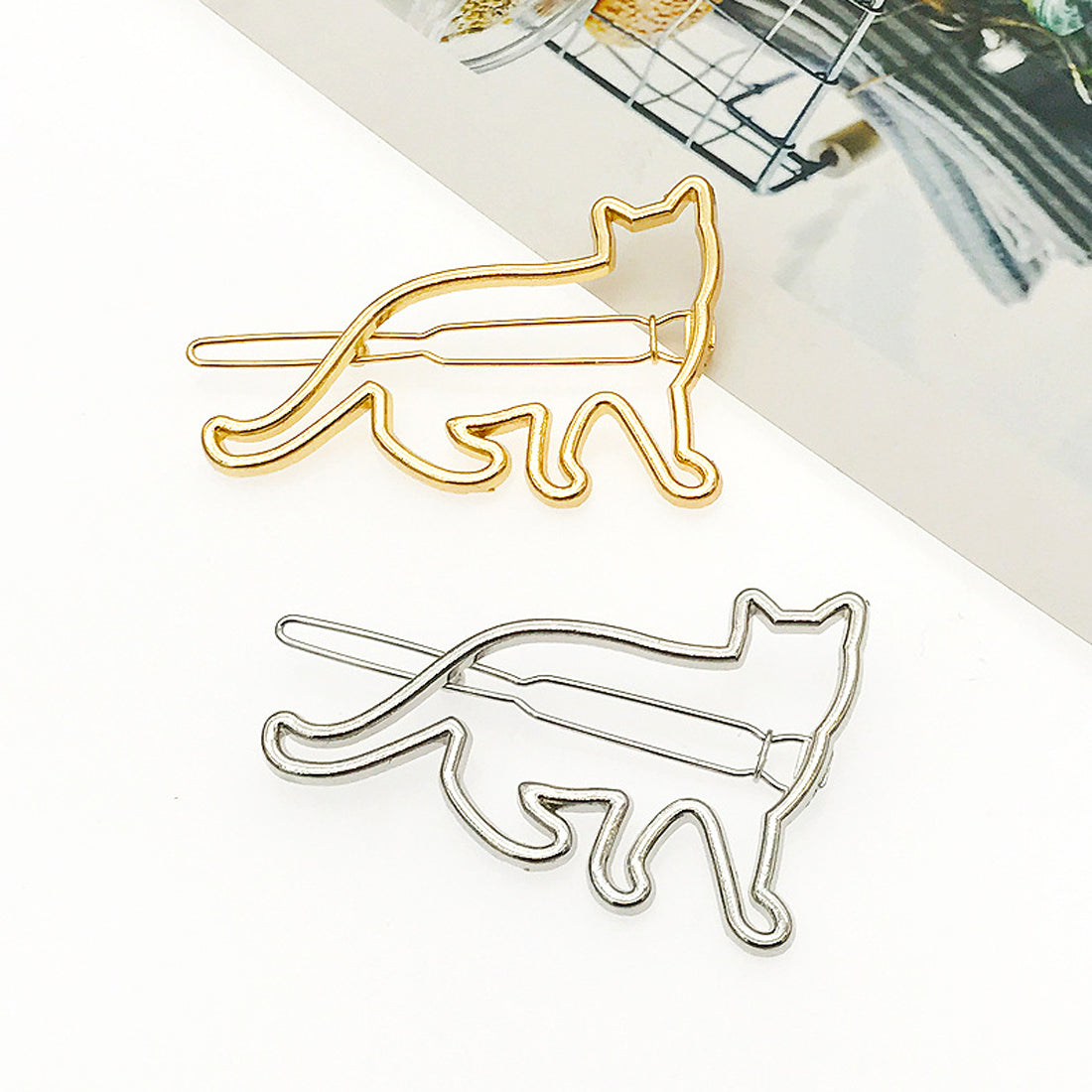 Kitty Cat Hairpin