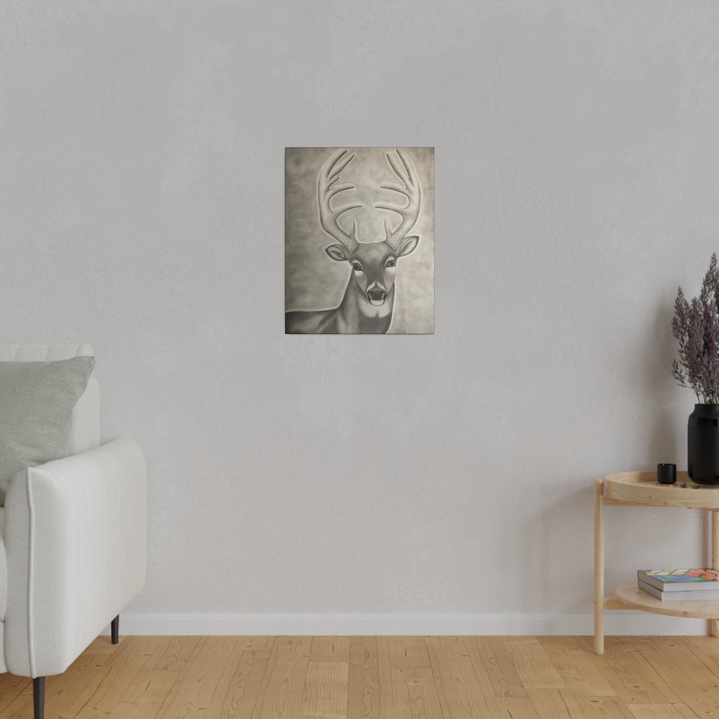 Whitetail Deer, Matte Canvas, Stretched, 0.75"