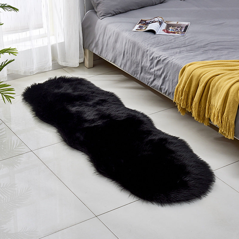 Irregular Shape Fur Rug