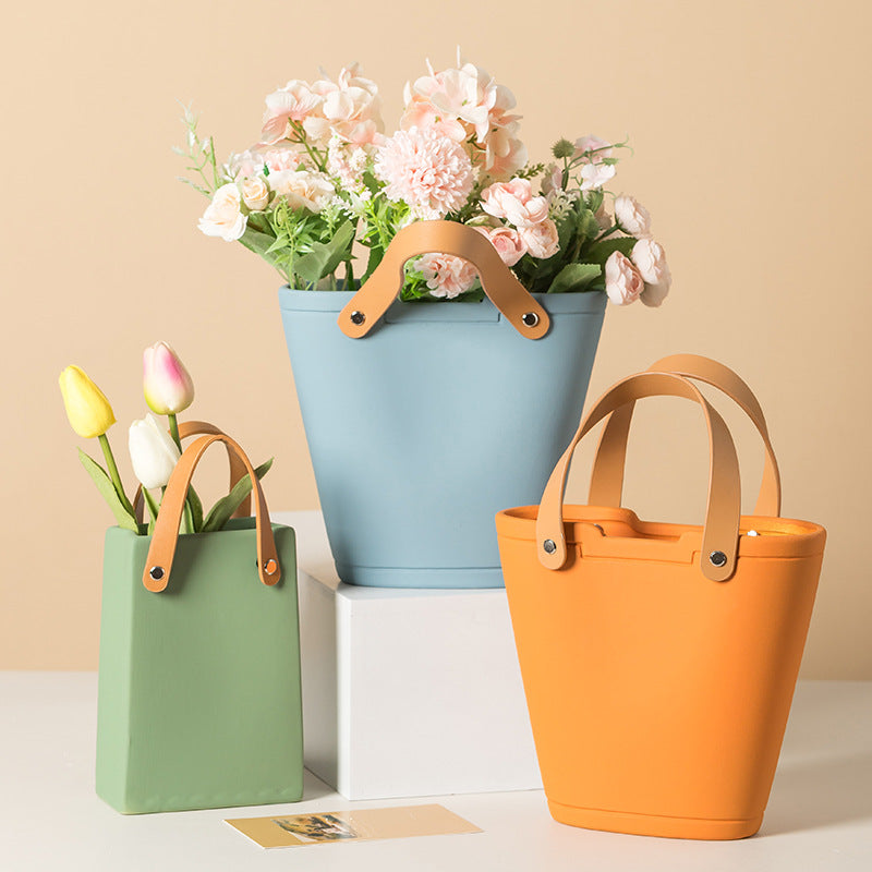 Nordic Ceramic Handbag Vase