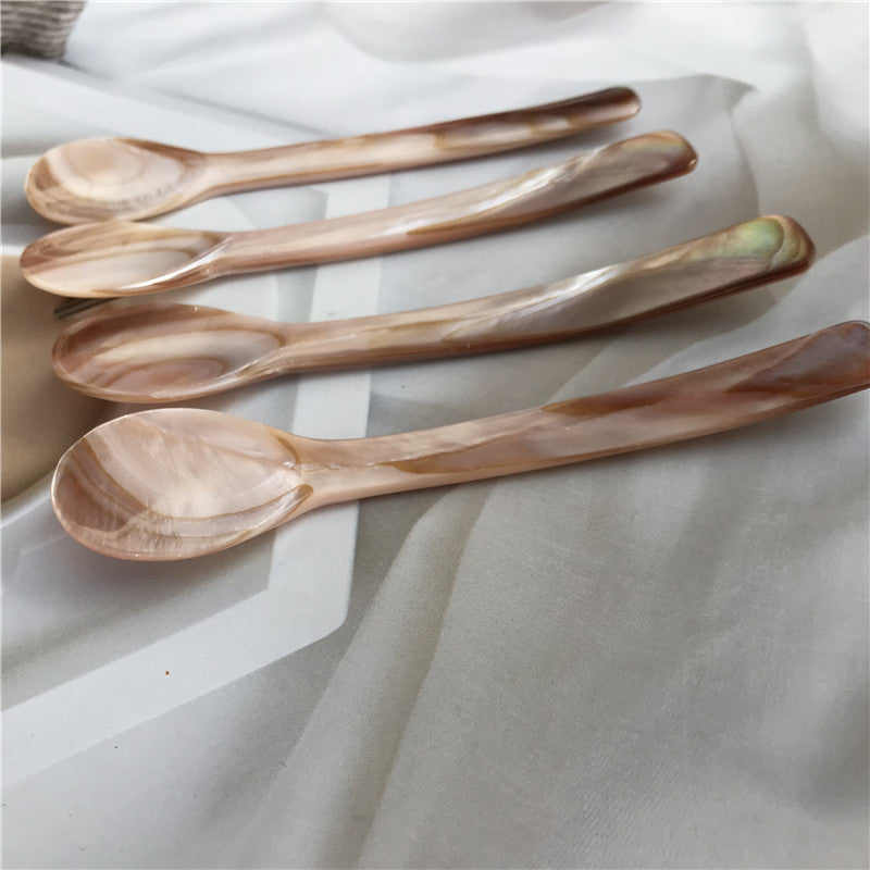 Pearlescent Shell Spoons