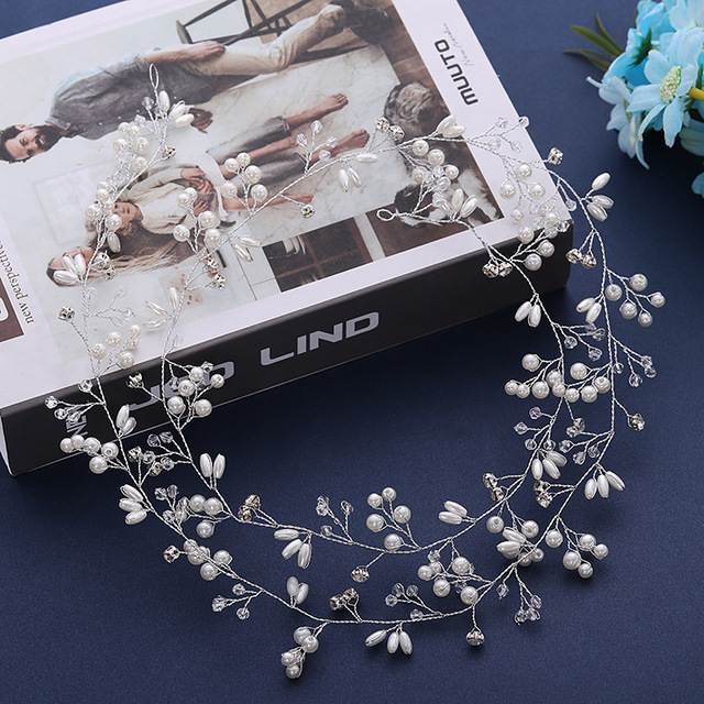 Crystal Pearl Hair Accessory