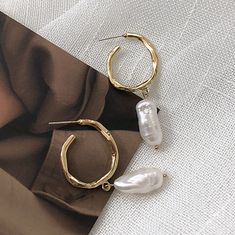 Pearl Dangle Earrings