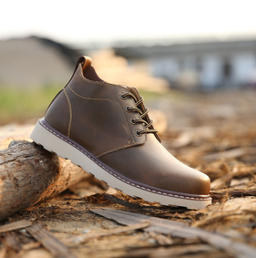 Men's Casual Leather Boots