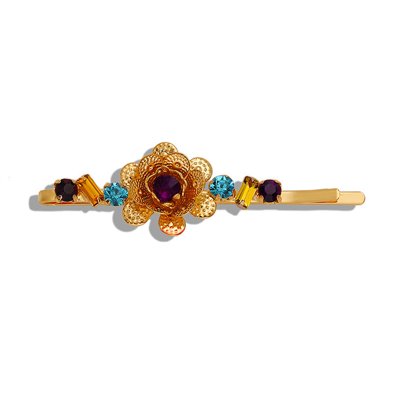 Golden Flower Hair Pins