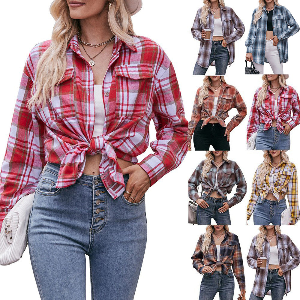 Plaid Button Down
