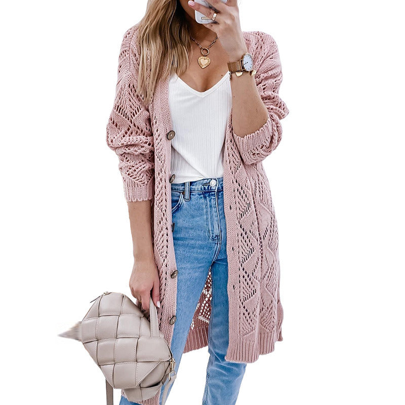 Knitted Cardigan Sweater