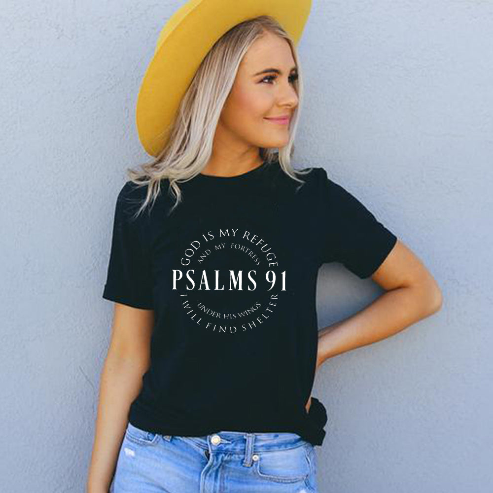 God Is My Refuge T-shirt