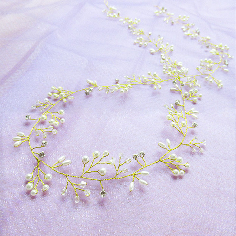 Crystal Pearl Hair Accessory