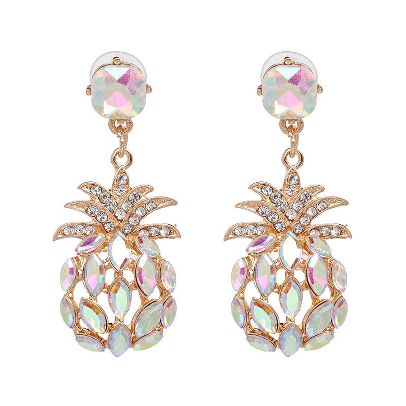 Chandelier Tassel Pearl and Rhinestone Encrusted Statement Earrings