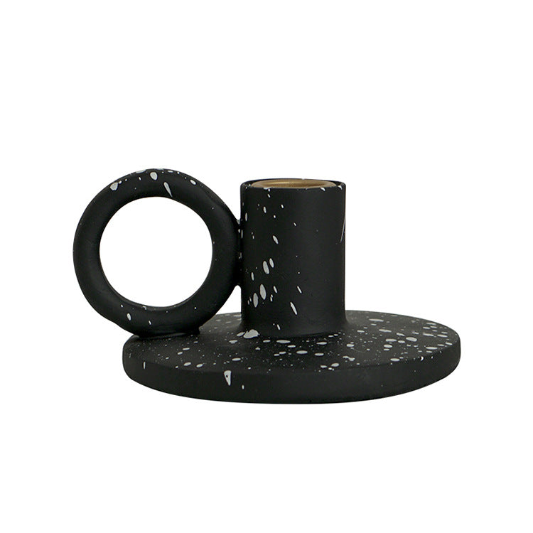 Speckled Candle Holder