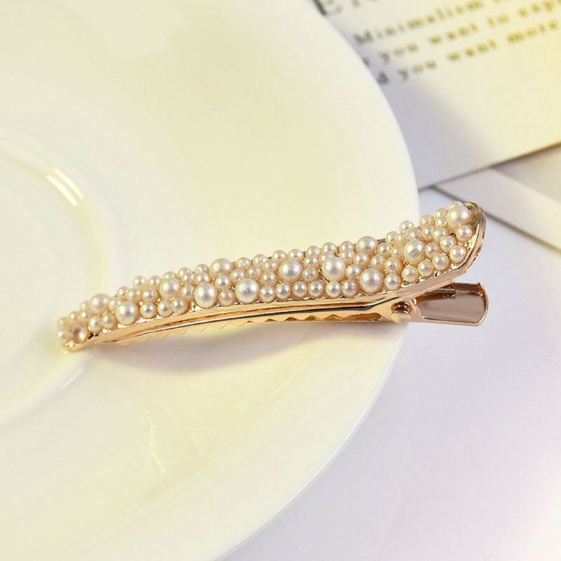 Beaded Lobster Claw Barette