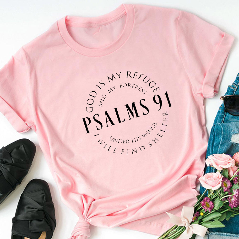 God Is My Refuge T-shirt