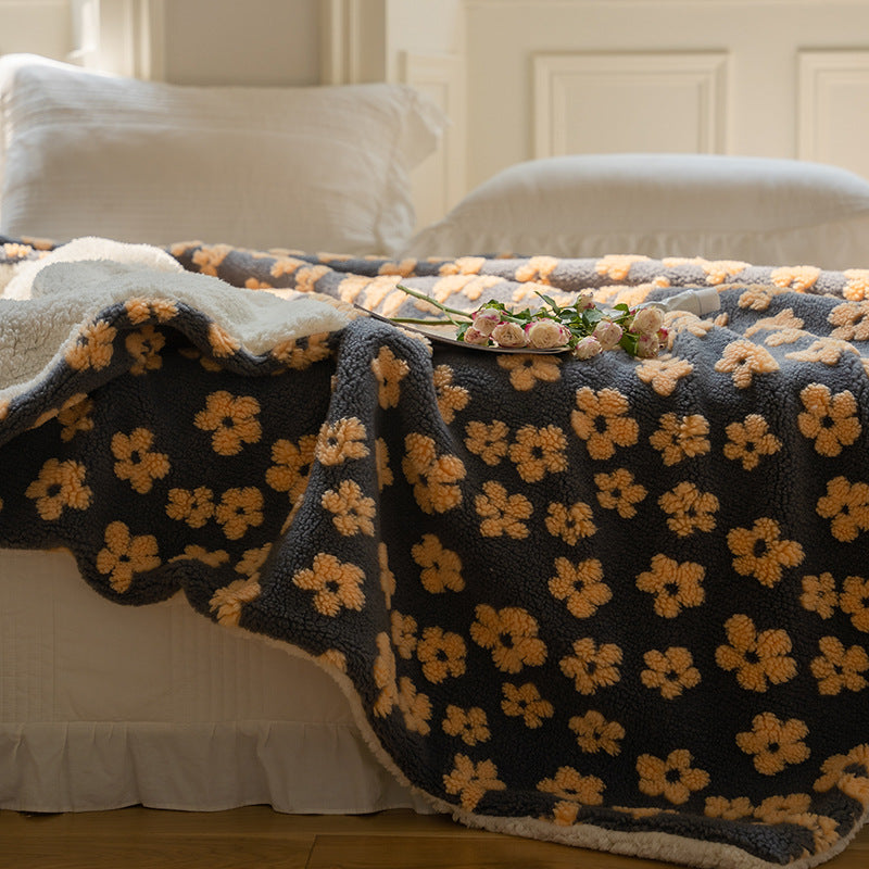 Fluffy Flower Blanket