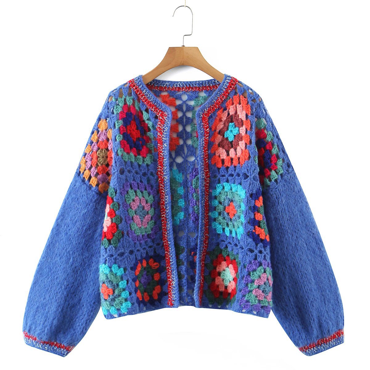 Chunky Knit Cardigan Sweater